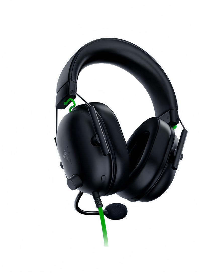 BlackShark V2 X Gaming Headset, 7.1 Surround Sound Capable, TriForce 50mm Drivers, 3.5mm Jack, Breathable Memory Foam Cushion, For PC, PS4, Nintendo Switch, Quartz Pink | RZ04-03240800-R3M1